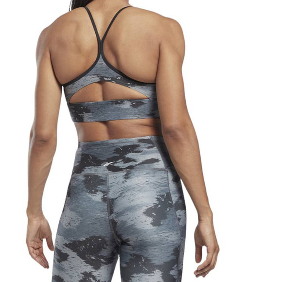 Reebok Women's Workout Ready Camo-Print Low-Impact Sports Bra XL NWT - Picture 2 of 5